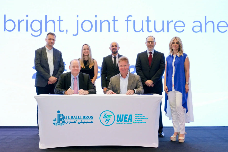 Jubaili Bros & Wholesale Electric Asia (WEA) Announce a Strategic Partnership for Power Generation Solutions